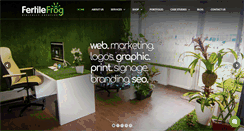 Desktop Screenshot of fertilefrog.com